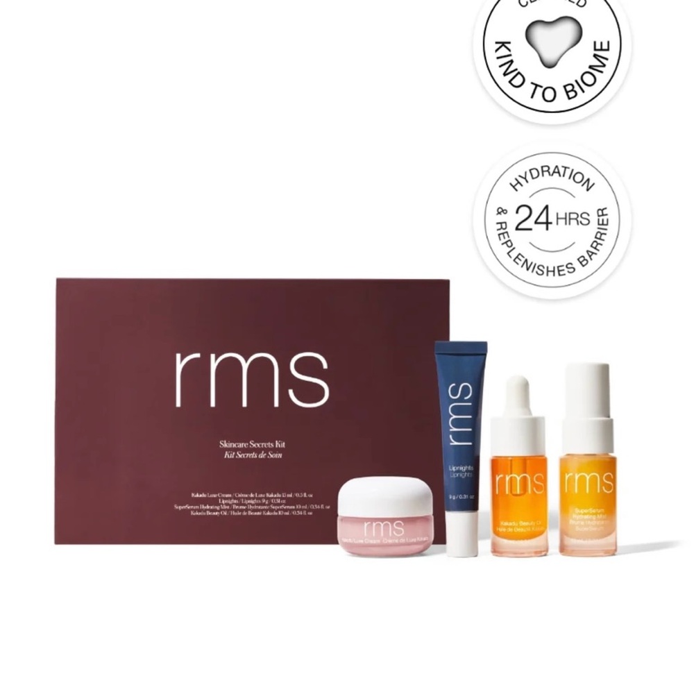 RMS Skincare Set with Serums and Creams (missing lip treatment )